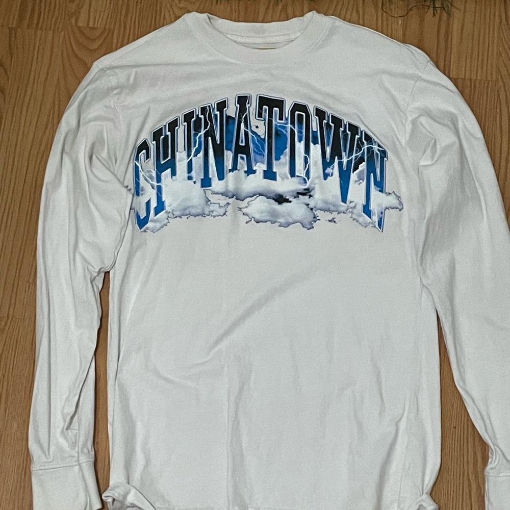 Small Chinatown thunder long sleeve tee